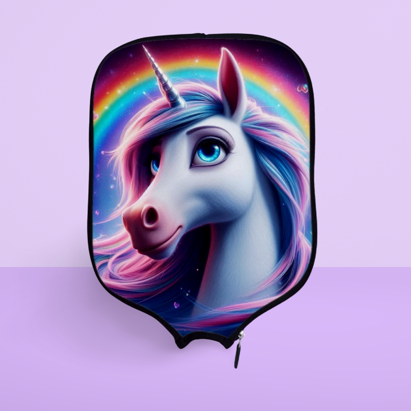 Unicorn - Rainbow Edition  - Pickleball Paddle Cover