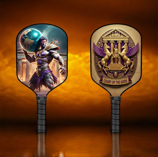 Atlas - Mythological Gods - Pickleball Paddle