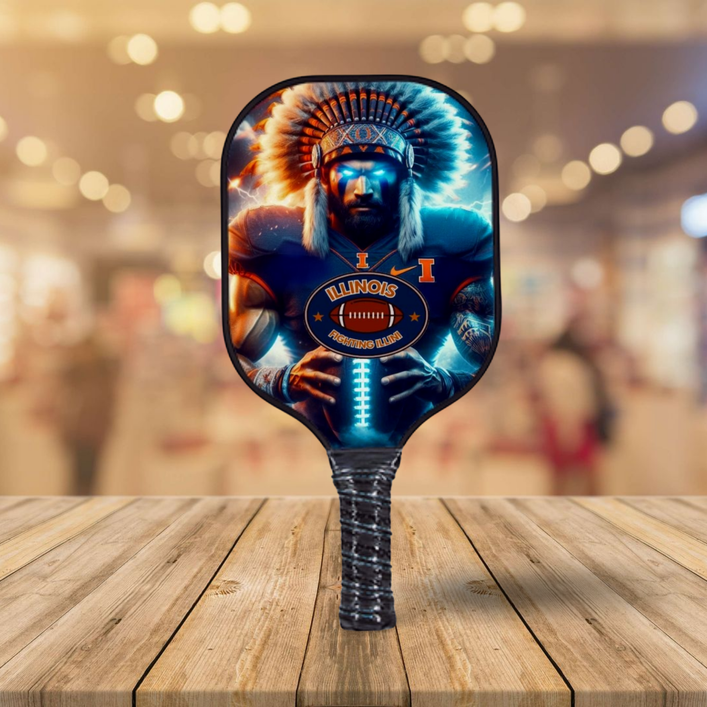 Illinois - Fighting Illini - Pickleball Paddle