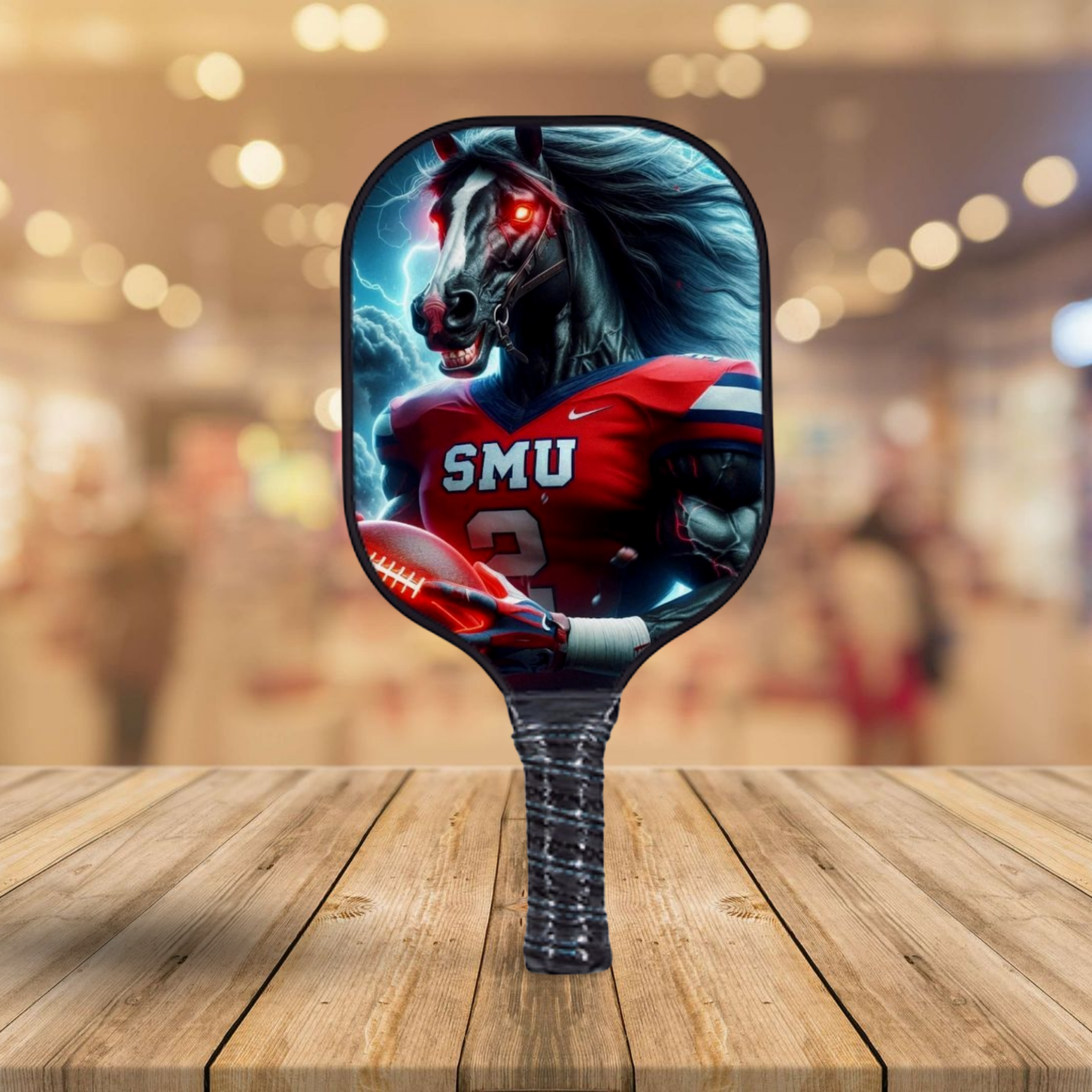 SMU - Southern Methodist  - Pickleball Paddle