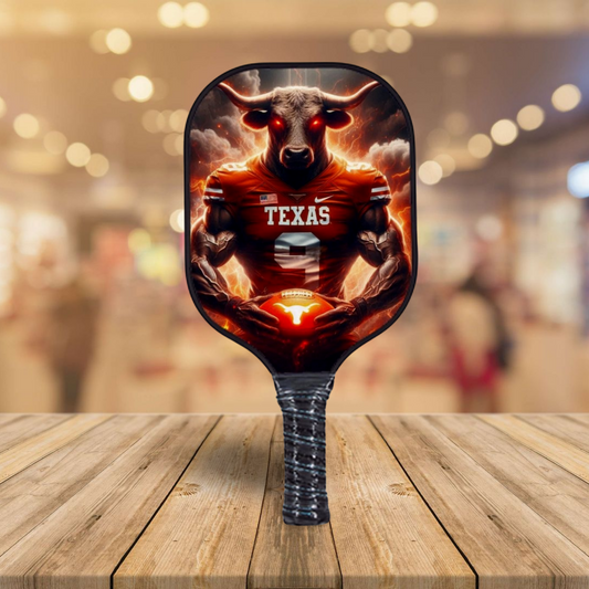 Texas Longhorns - Pickleball Paddle