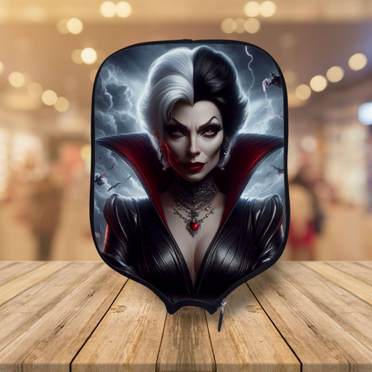 Cruella De Vil  - Pickleball Paddle Cover