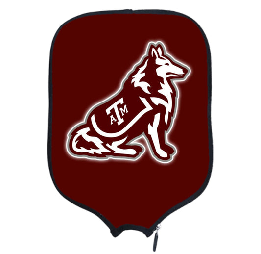 Texas A&M - Reveille - Pickleball Paddle Cover