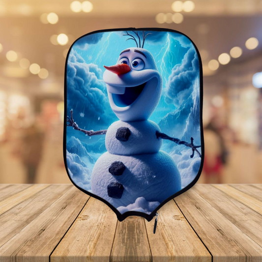 Olaf - Frozen -  Pickleball Paddle Cover