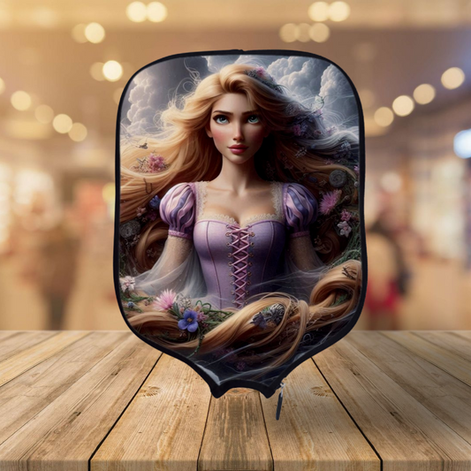 Rapunzel - Tangled -  Pickleball Paddle Cover