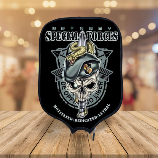 Army Special Forces -  Pickleball Paddle Cover