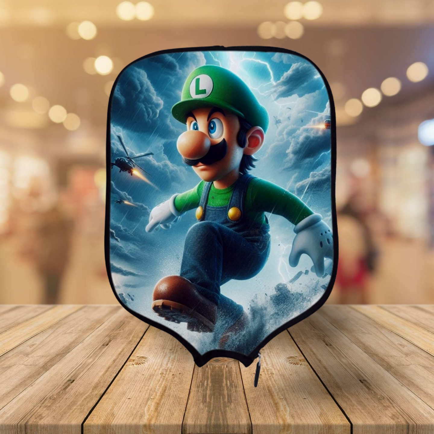 Luigi - Super Mario -  Pickleball Paddle Cover