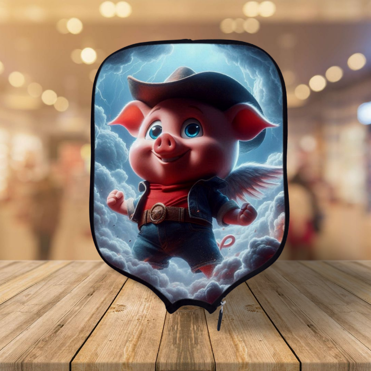 When Pigs Fly -  Pickleball Paddle Cover