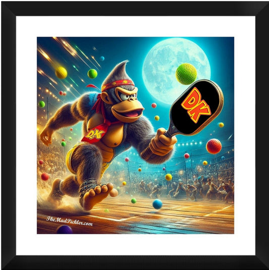 Donkey Kong - Mario Brothers Framed Artwork 16x16