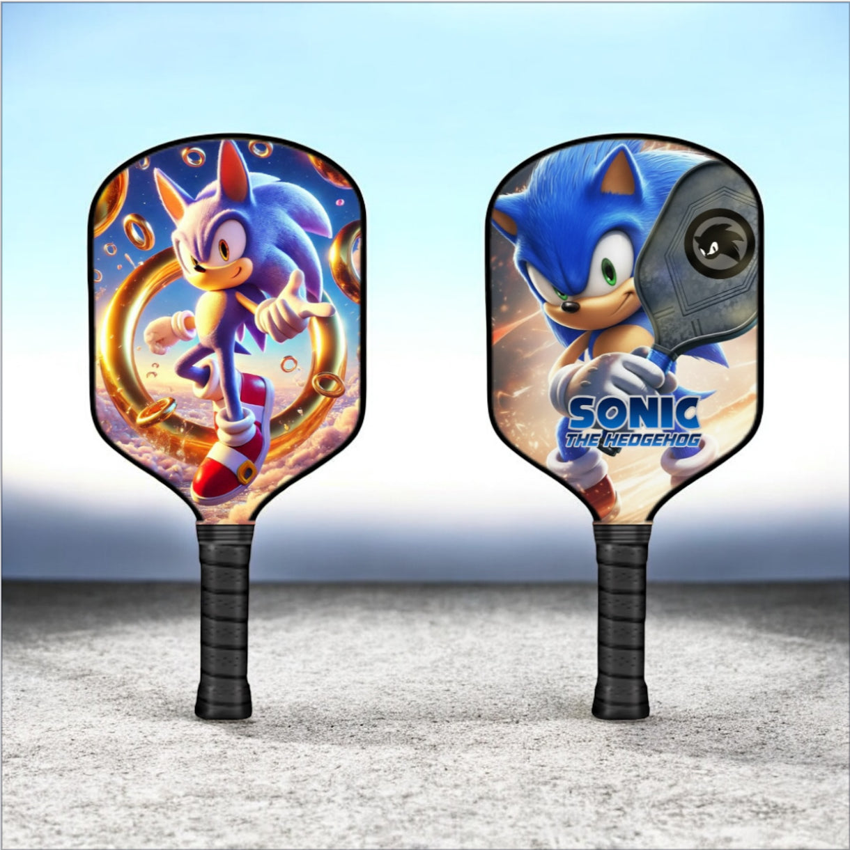Sonic The Hedgehog - Sonic - Pickleball Paddle