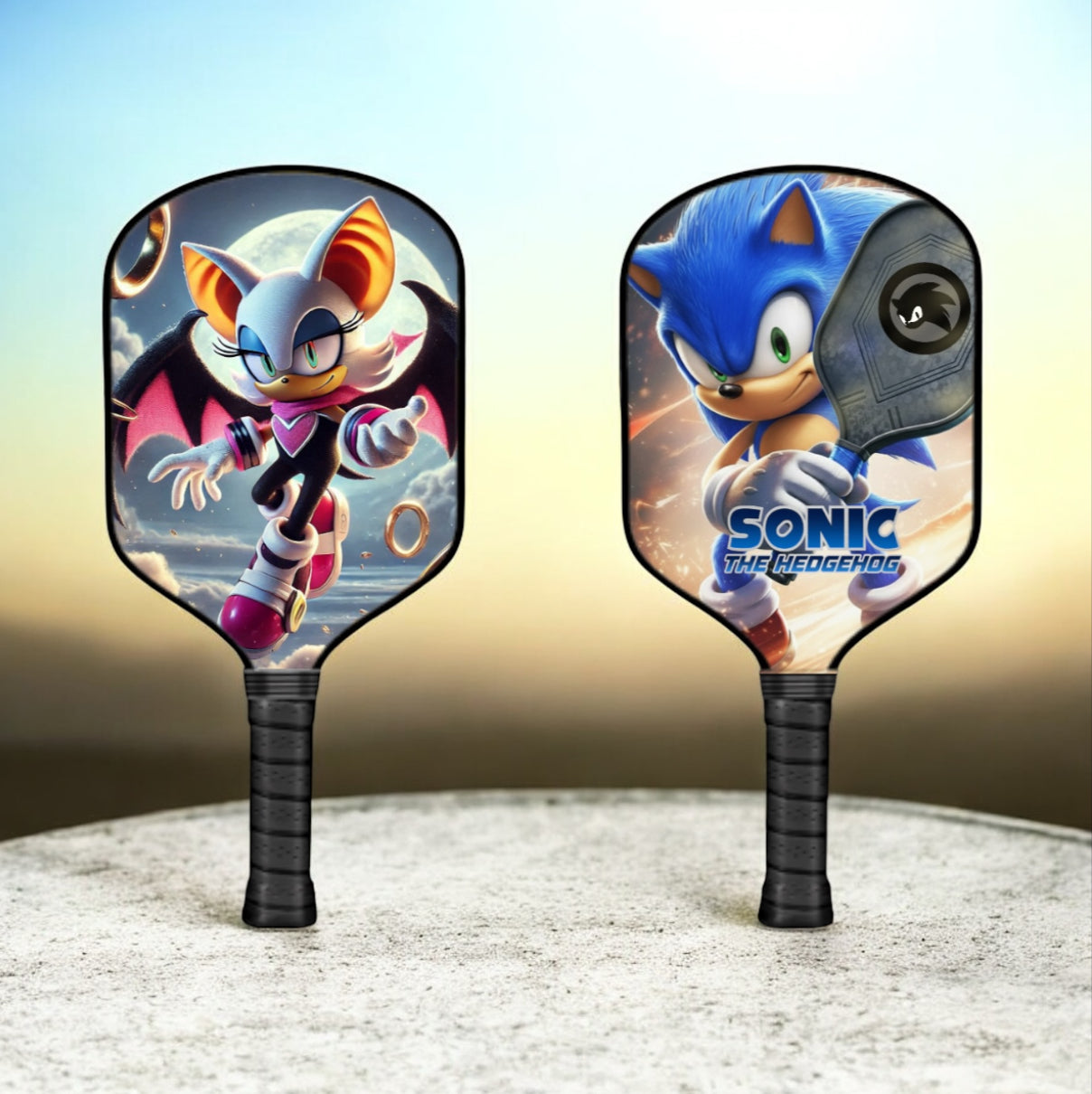 Sonic The Hedgehog - Rouge The Bat - Pickleball Paddle