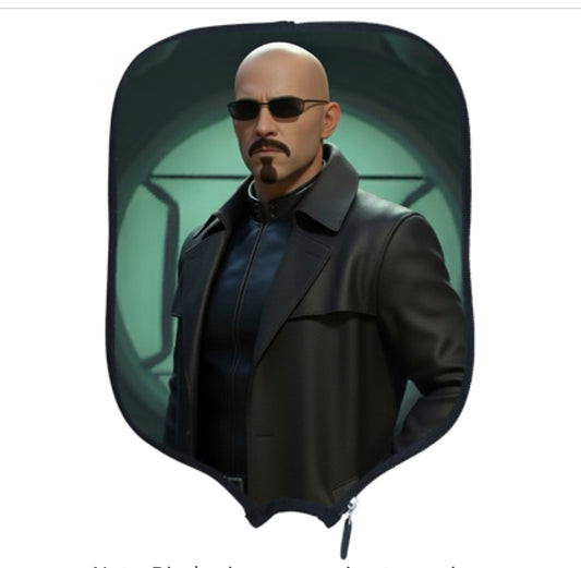 Matrix - Cypher - Free UR Mind Edition - Pickleball Paddle Cover