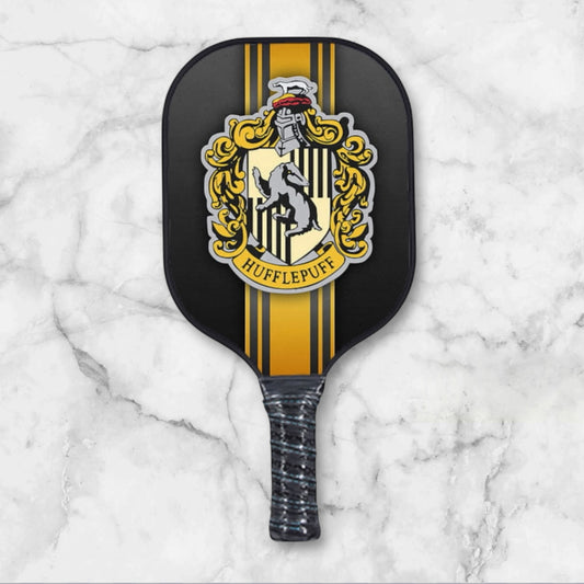 Harry Potter - Hufflepuff Stripe - Pickleball Paddle