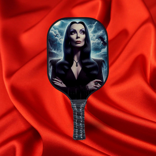 Addams Family - Morticia - Pickleball Paddle