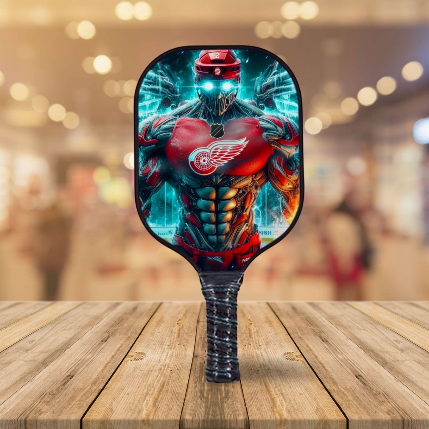 Detroit Red Wings - NHL Hockey - Pickleball Paddle