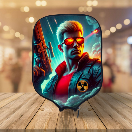 Duke Nukem - Pickleball Paddle Cover