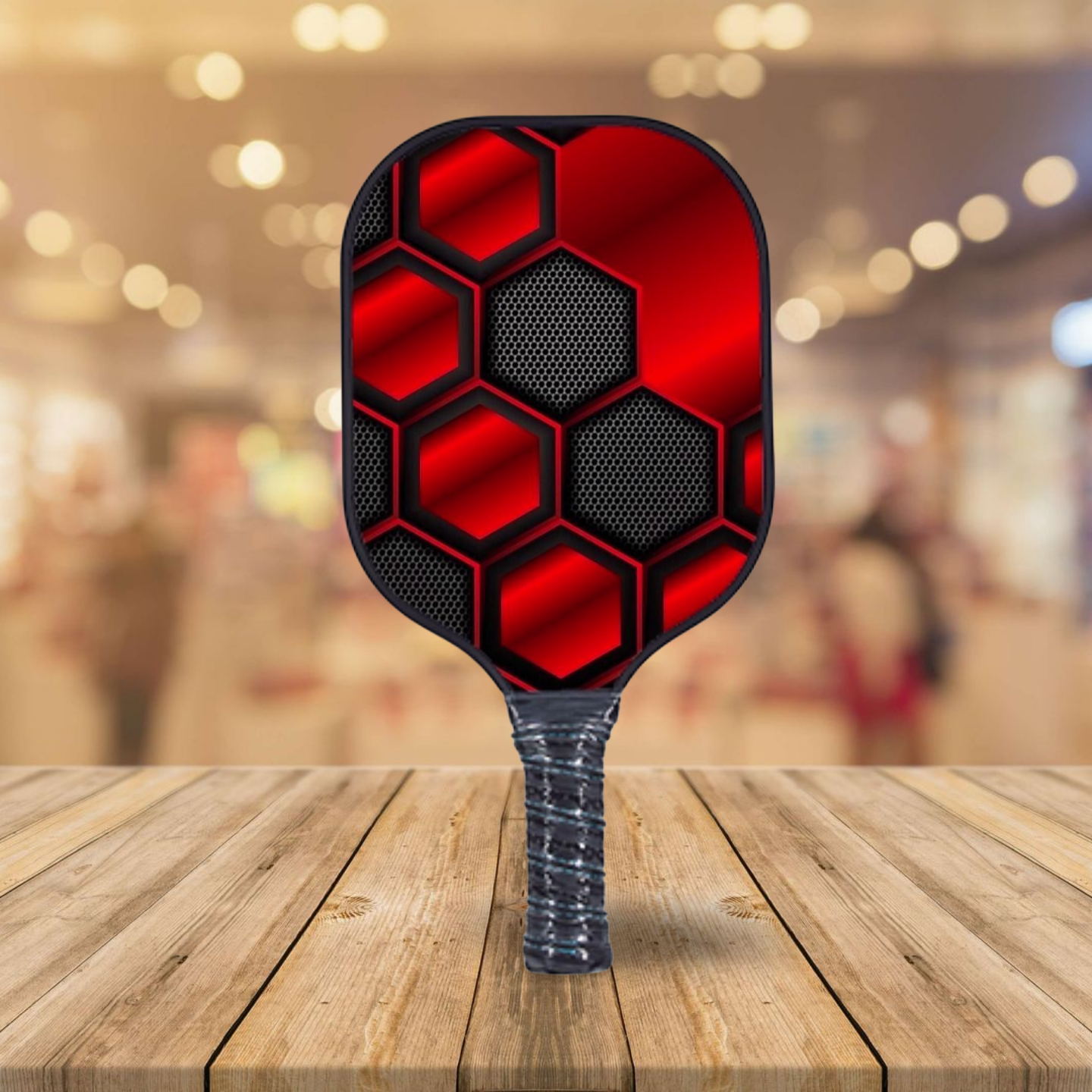 Honeycomb Red - Pickleball Paddle