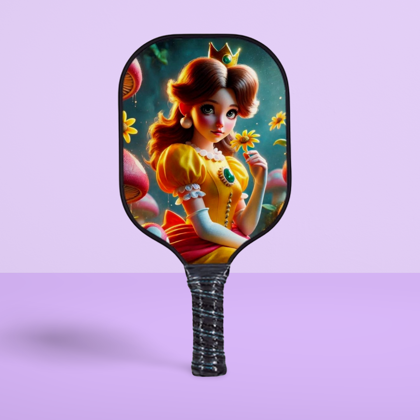 Princess Daisy - Mario Brothers - Pickleball Paddle