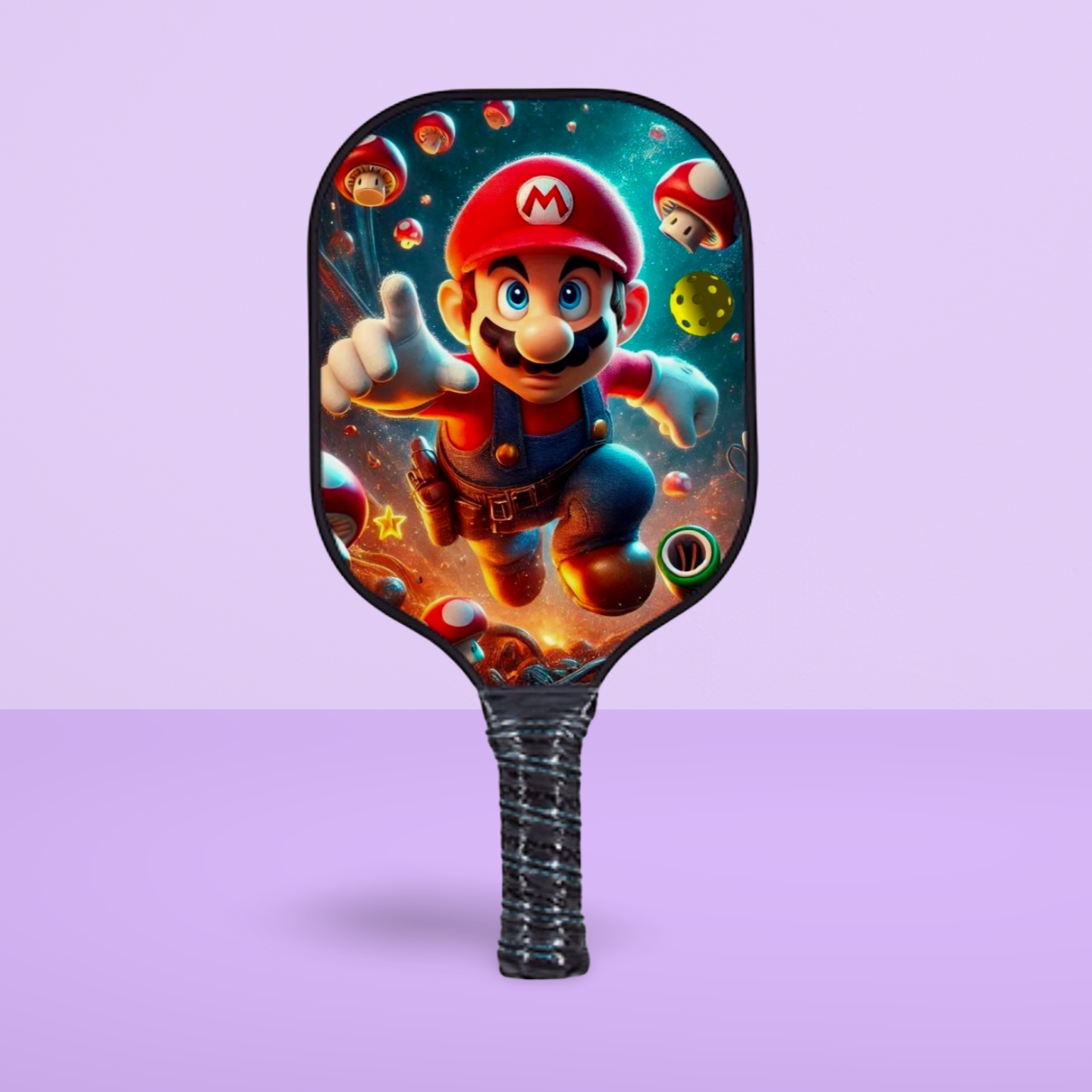 Mario - Mario Brothers - Pickleball Paddle