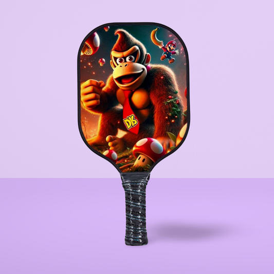 Donkey Kong - Mario Brothers - Pickleball Paddle