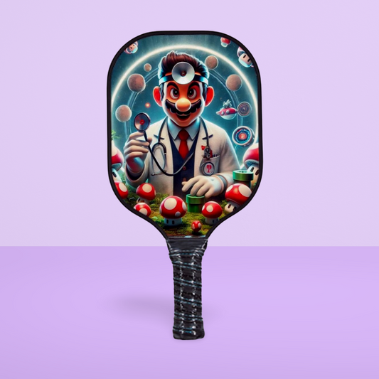 Dr. Mario- Mario Brothers - Pickleball Paddle