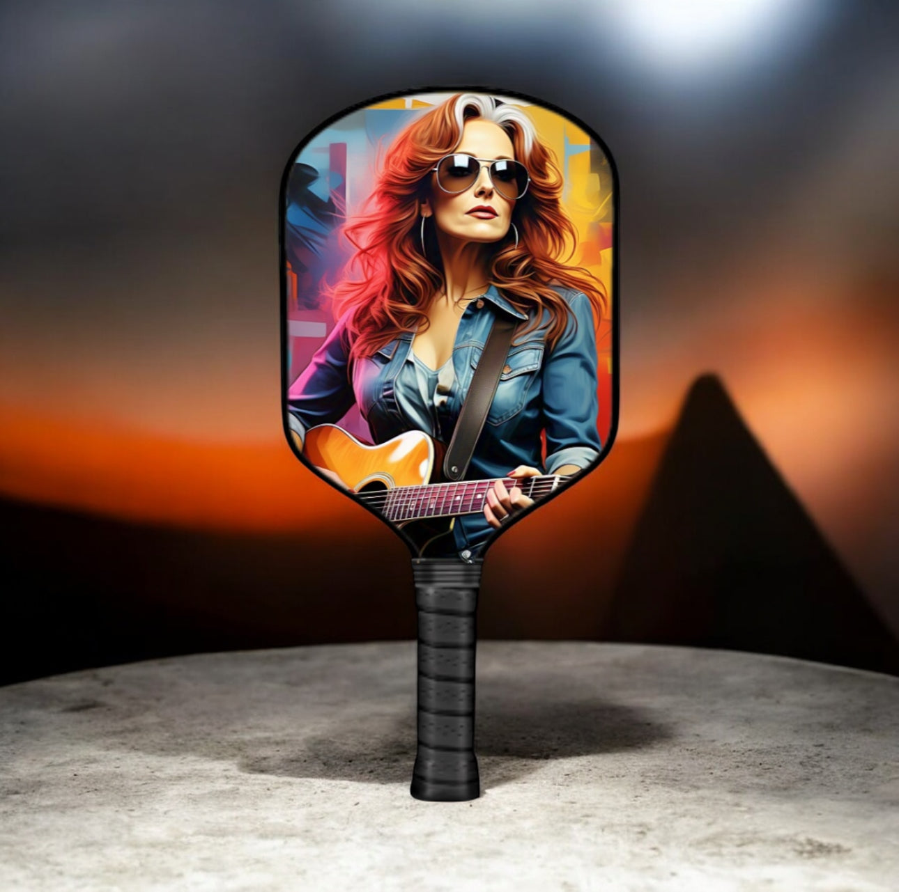 Bonnie Raitt - Pickleball Paddle – The Mad Pickler