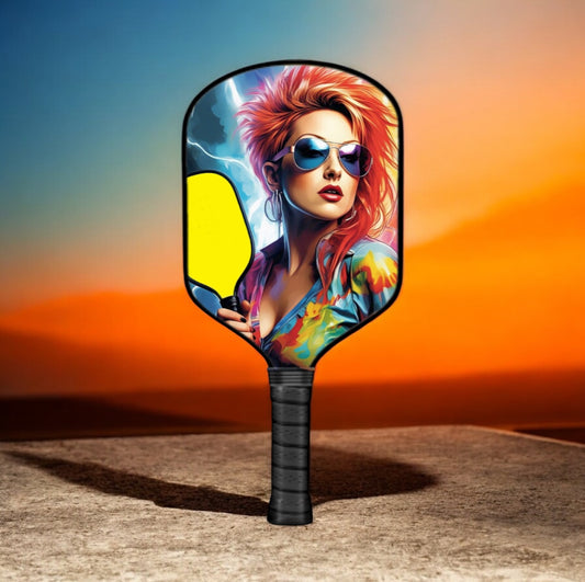 Cyndi Lauper #2 - Pickleball Paddle