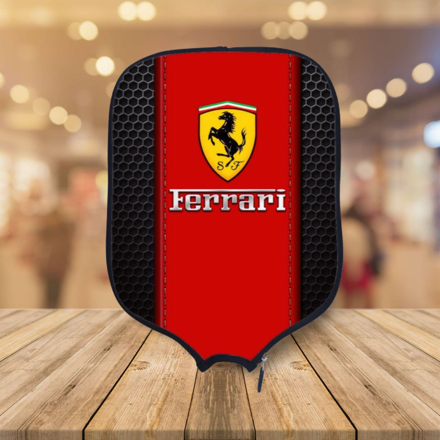 Ferrari - Red/Black Combo - Pickleball Paddle Cover