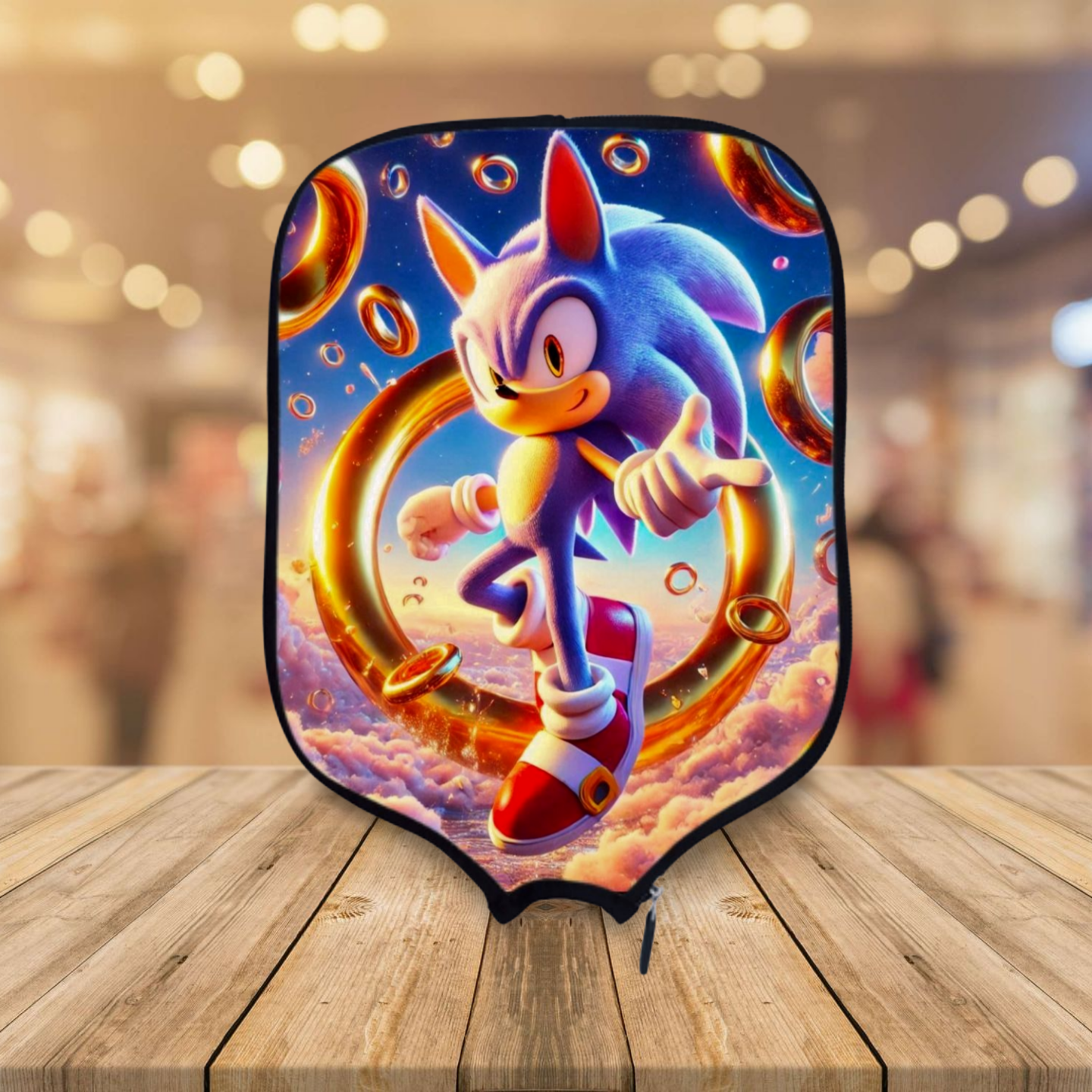 Sonic The Hedgehog - Sonic - Pickleball Paddle Cover