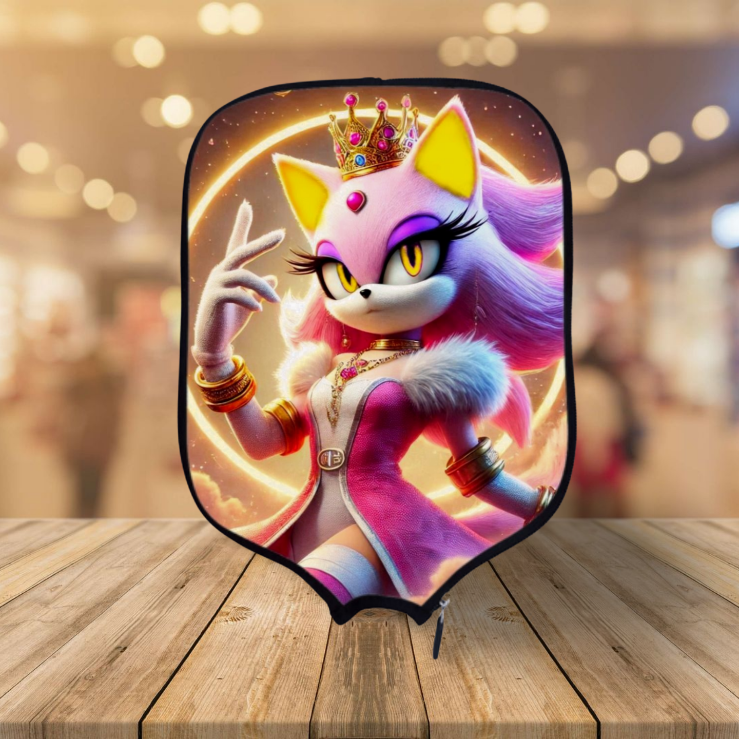 Sonic The Hedgehog - Queen Blaze The Cat - Pickleball Paddle Cover