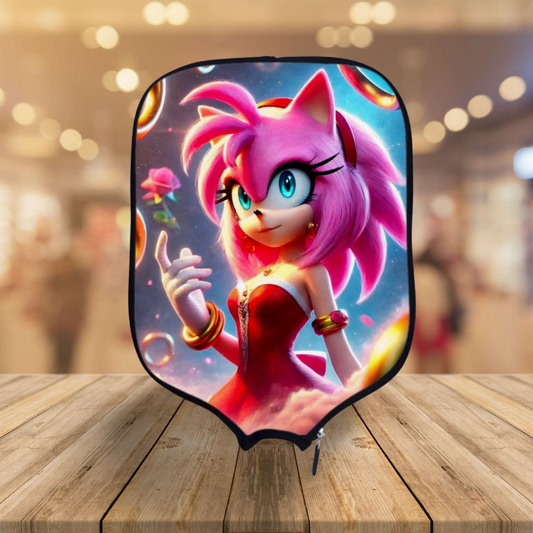 Sonic The Hedgehog - Amy Rose - Pickleball Paddle Cover