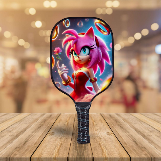 Sonic The Hedgehog - Amy Rose - Pickleball Paddle