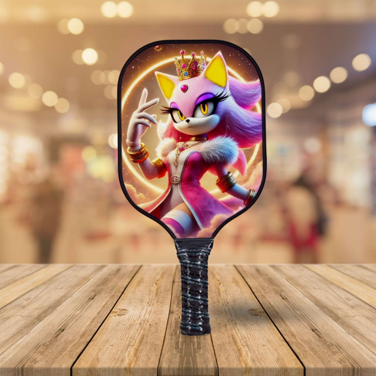 Sonic The Hedgehog - Queen Blaze The Cat - Pickleball Paddle