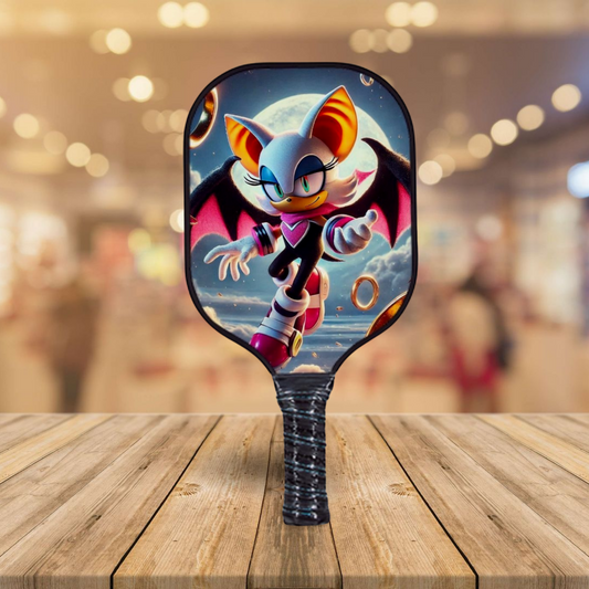 Sonic The Hedgehog - Rouge The Bat - Pickleball Paddle