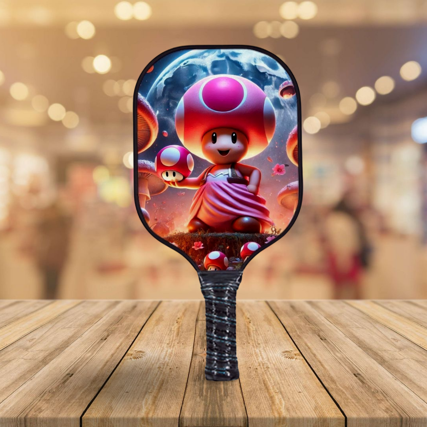 Toadette - Mario Brothers - Pickleball Paddle