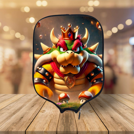 King Bowser - Mario Brothers  - Pickleball Paddle Cover