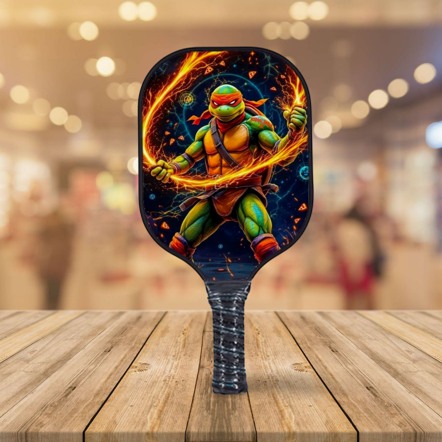 Michelangelo Neon - Teenage Mutant Ninja Turtles  - Pickleball Paddle