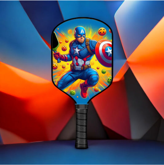 Captain America Pickleball #2 Paddle