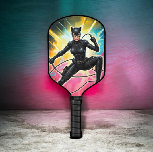 Cat Woman - Pickleball Paddle