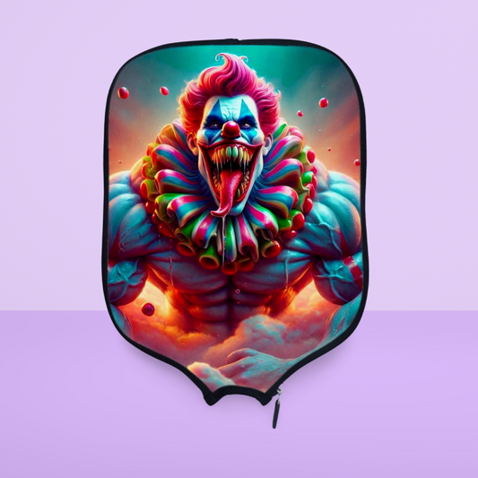 Krazy Clowns - Carniville - Pickleball Paddle Cover