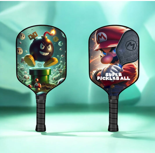 Bob-Omb - Mario Brothers - Pickleball Paddle
