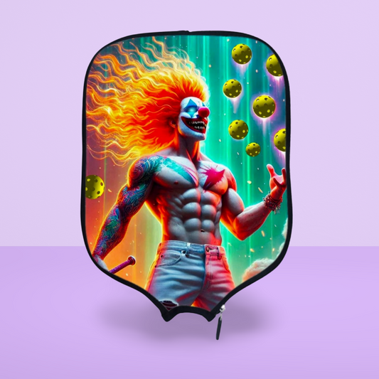 Krazy Clowns - Tricklore - Pickleball Paddle Cover