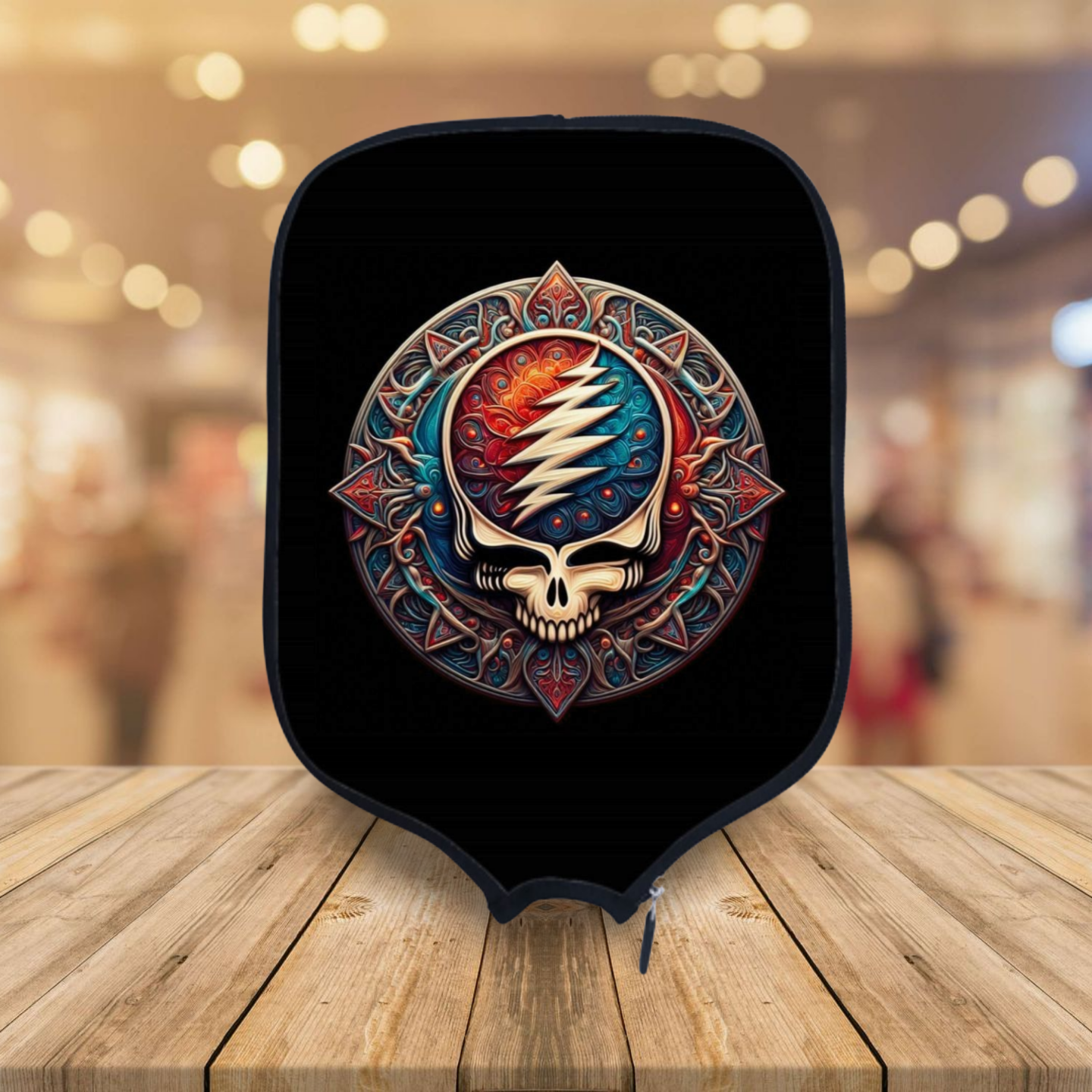 Grateful Dead - Skull - Pickleball Paddle Cover