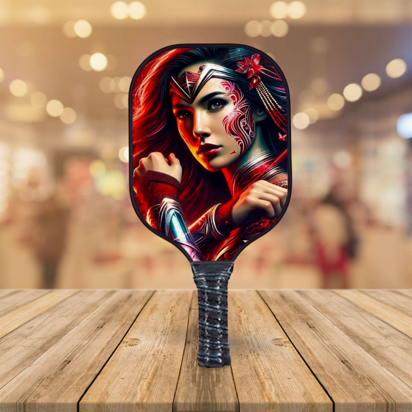 Wonder Woman - Asian Fusion - Pickleball Paddle