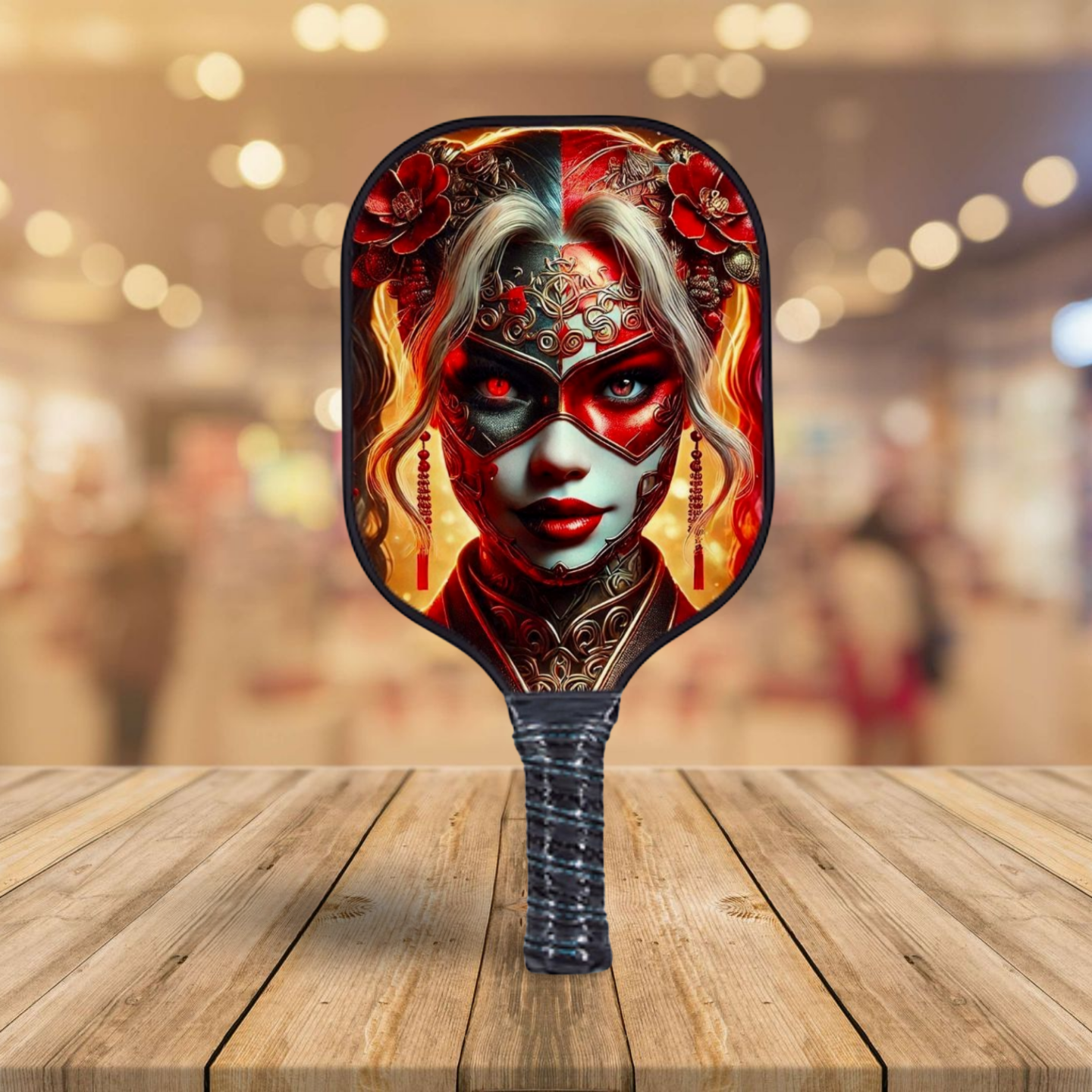 Harley Quinn - Asian Fusion - Pickleball Paddle