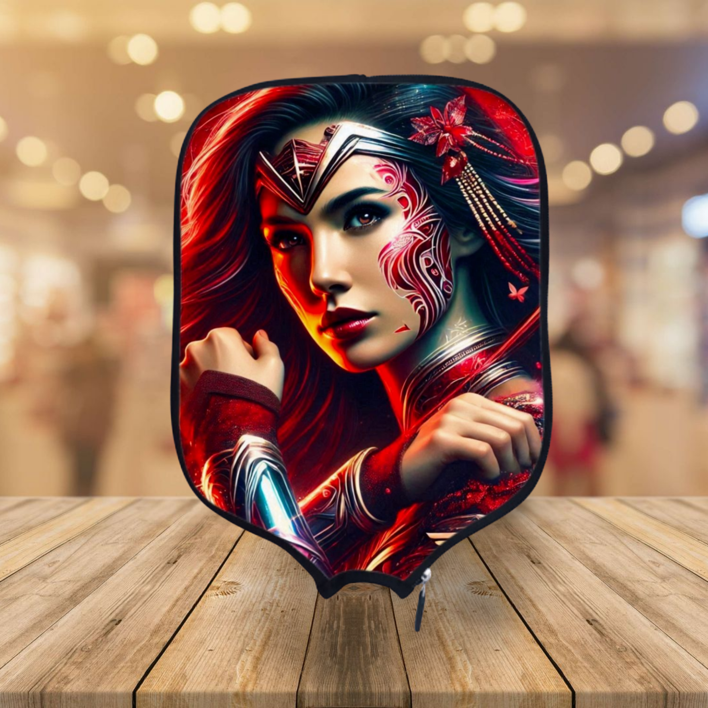 Wonder Woman - Asian Fusion - Pickleball Paddle Cover