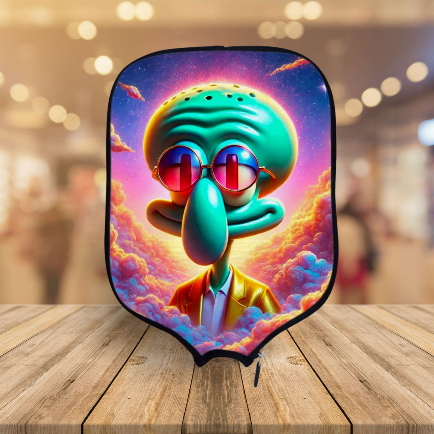 SpongeBob SquarePants - Squidward - Pickleball Paddle Cover