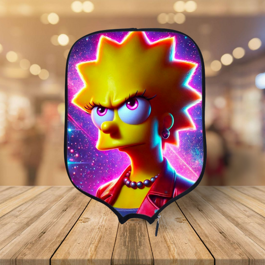 Simpsons - Lisa Simpson - Pickleball Paddle Cover
