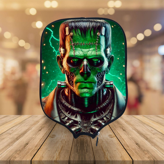 Monsters Upgrade - Frankenstein 2.0 - Pickleball Paddle Cover