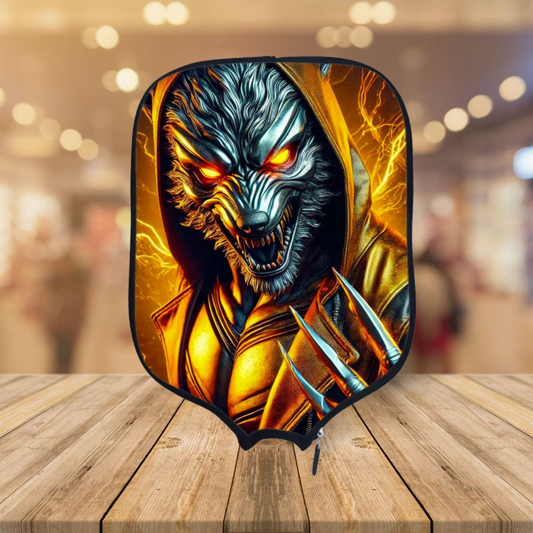 Monsters Upgrade - The Wolfman 2.0 - Pickleball Paddle Cover